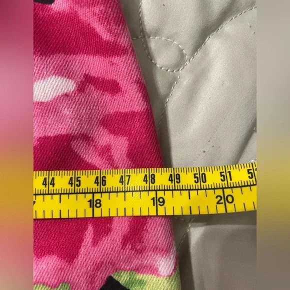 Talbots Pink and Green Floral Dress Easter dress - Picture 6 of 9